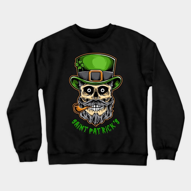 Saint Patrick's Crewneck Sweatshirt by WARKUZENA